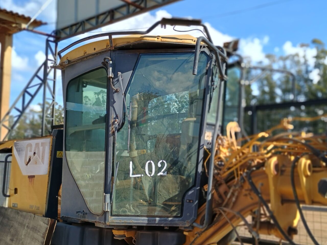 CABINE CATERPILLAR 120M