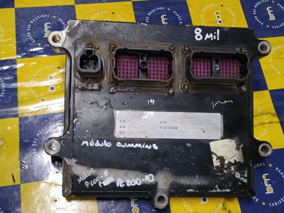 MÓDULO DO MOTOR CUMMINS ELETRÔNICO KOMATSU PC200-8/ PC200-10